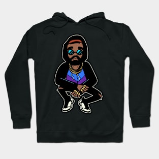 Hip Hop Singer Graphic Hoodie